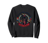 Patriotic Parent, Party Planner Sweatshirt, Adult Unisex, Black, M