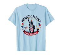 Patriotic Parent, Party Planner T-Shirt, Men, Baby Blue, M