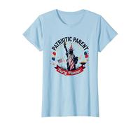 Patriotic Parent, Party Planner T-Shirt, Women, Baby Blue, M