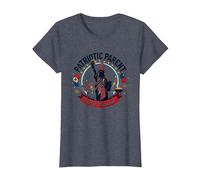 Patriotic Parent, Party Planner T-Shirt, Women, Heather Blue, M