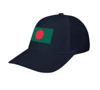 Patriotic People's Republic of Bangladesh Flag Baseball Cap, Unisex Adjustable Soft Casual Baseball Caps