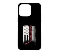 Patriotic Phlebotomist American Flag A Phlebotomy Technician Case for iPhone 15 Pro Max