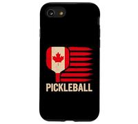 Patriotic Pickleball Canada Distressed Flag Design Case for iPhone SE (2020) / 7/8