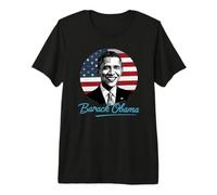 Patriotic President Barack Obama Tribute Premium T-Shirt