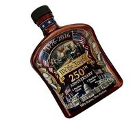 Patriotic Pride Whisky Bottle Shape 350ml Keepsake Jubilee Spirit Bottle For Men Dads Friends Husbands Household Kitchen