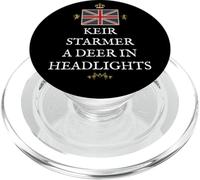 PATRIOTIC PROUD GREAT BRITAIN PRIDE BRITISH DEER HEADLIGHTS PopSockets PopGrip for MagSafe