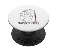 Patriotic Soldier American Flag Veterans Military Graphic PopSockets Adhesive PopGrip