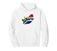 Patriotic South Africa Food Map Africans Pullover Hoodie