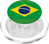Patriotic South American Brazilian Brazil Flag PopSockets PopGrip for MagSafe