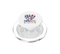 Patriotic Squad 4th Of July US Flag Seals Firecrackers PopSockets PopGrip for MagSafe