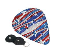 Patriotic Stars Strips Independence Day Guitar Picks, 6 Pack Includes Thin(.46mm), Medium(.71mm) & Heavy Gauges(.96mm) Suitable For Guitar, Ukulele, Etc.