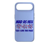 Patriotic Statement Mad As Hell 'Cuz I Love This Place Case for iPhone Air