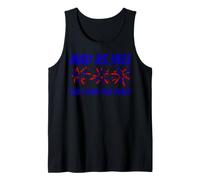 Patriotic Statement Mad As Hell 'Cuz I Love This Place Tank Top