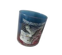 Patriotic Themed Whiskeys Decanter Collectible Flag Themed Spirit Bottle Cup 250Th Anniversary Liquor Container Independence Toll Design Liquor Bottle