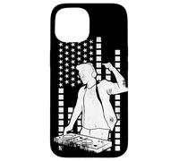 Patriotic United States DJ Case for iPhone 15