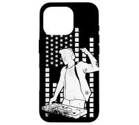 Patriotic United States DJ Case for iPhone 16 Pro