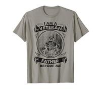 Patriotic Veteran - I Am A Veteran Like My Father Before Me T-Shirt