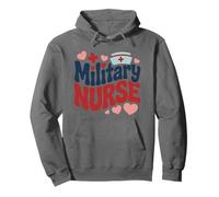 Patriotic Veteran VA Nursing Appreciation, Military Nurse Pullover Hoodie