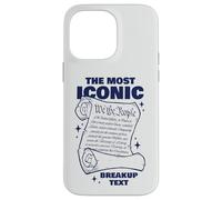 Patriotic We The People Breakup Text Design Case for iPhone 14 Pro Max