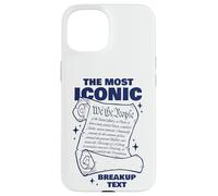 Patriotic We The People Breakup Text Design Case for iPhone 15