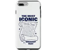 Patriotic We The People Breakup Text Design Case for iPhone 7 Plus/8 Plus