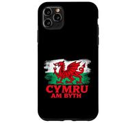 Patriotic Welsh Flag Design "Cymru Am Byth" Wales Flag Case for iPhone 11 Pro Max