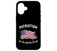 Patriotism isn't The Only Tism I've Got American Flag Autism Case for iPhone 16