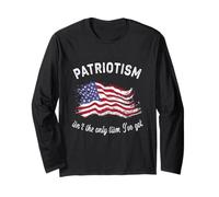 Patriotism isn't The Only Tism I've Got American Flag Autism Long Sleeve T-Shirt