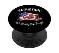 Patriotism isn't The Only Tism I've Got American Flag Autism PopSockets Adhesive PopGrip