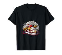 Patriots Baseball Mascot School Team Spirit Game tee T-Shirt