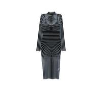 Patrizia Pepe abstract-print tulle midi dress - Black I-II-III
