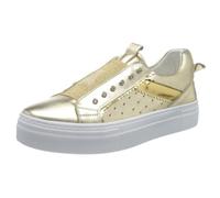 Patrizia Pepe Argento Lamianto Kids Sneakers Shoes 32