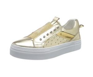 Patrizia Pepe Argento Lamianto Kids Sneakers Shoes 32
