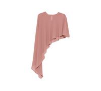 Patrizia Pepe asymmetric poncho - Pink OS
