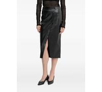 Patrizia Pepe button-front midi skirt - Black 42