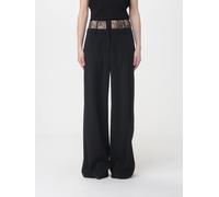 PATRIZIA PEPE Crêpe Wide Leg Trousers - Size: 40 - female