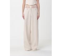 PATRIZIA PEPE Crêpe Wide Leg Trousers - Size: 42 - female