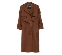 Patrizia Pepe double-breasted belted trench coat - Brown 40-42-44-46