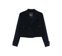 Patrizia Pepe double-breasted flap-pocket jacket - Blue 42