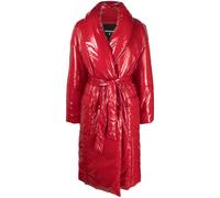 Patrizia Pepe double-breasted padded coat - Red 40