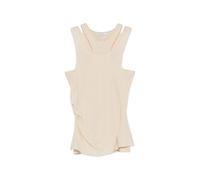 Patrizia Pepe double-layer tank top - Neutrals II
