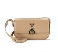 Patrizia Pepe Essential Fly Shoulder Bag Genuine Leather 22 cm brown