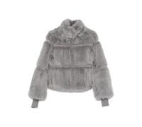 Patrizia Pepe faux fur jacket - Grey 44