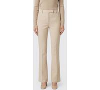 PATRIZIA PEPE Flared Crepe Trousers - Size: 46 - female