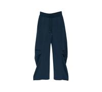 Patrizia Pepe fleece oversized track pants - Blue 0-I-II-III