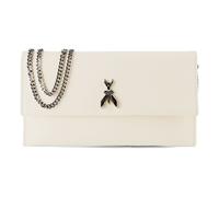 Patrizia Pepe Fly Clutch bag Leather 27.5 cm white