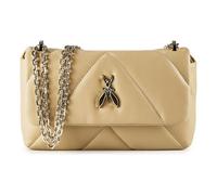 Patrizia Pepe Fly Padded Shoulder bag Genuine Leather 25 cm yellow