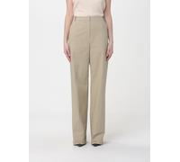 PATRIZIA PEPE Gabardine Wide Leg Trousers - Size: 38 - female