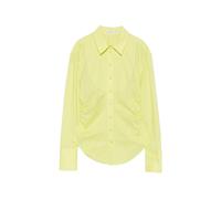 Patrizia Pepe gathered poplin shirt - Yellow 38-40-42-44-46