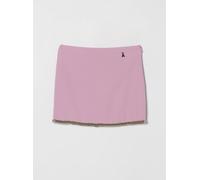 PATRIZIA PEPE Girl's Short Pencil Skirt with Fly Logo - Size: M - female